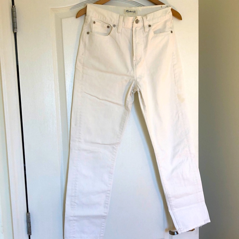 MADEWELL PERFECT SUMMER JEAN 27 WHITE